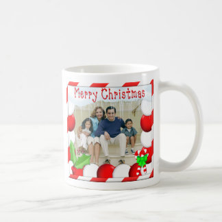 Personifizieren Sie Namen u. Foto-WeihnachtsTasse Kaffeetasse