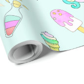 Personifizieren Sie Nameu. Geschenkpapier (Rolleneckpunkt)