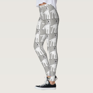 Personifizieren Sie Pudel-Yogaworkout-Leggings Leggings