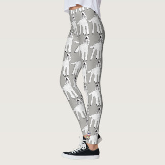 Personifizieren Sie Pudel-Yogaworkout-Leggings Leggings