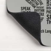 Personifizieren Sie Sprachtherapie SLP Mousepad (Ecke)