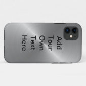 Personifizieren Sie Stahl Case-Mate iPhone Hülle (Rückseite (Horizontal))