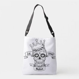 Personifizieren Sie Tag des toten Crossbody Tragetaschen Mit Langen Trägern