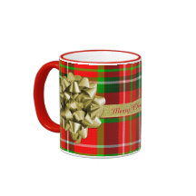 Personifizieren Sie: Tartan-Weihnachtsgeschenk und