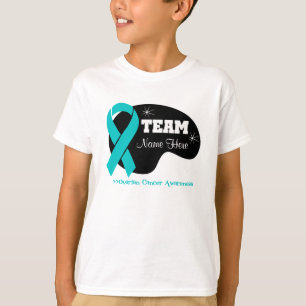 Personifizieren Sie Team-Namen - Eierstockkrebs T-Shirt