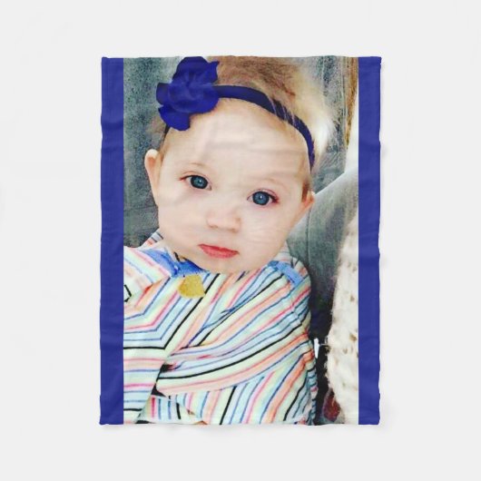 Personifizieren Sie u. fertigen Sie Ihre Selbst Fleecedecke (Vorderseite)