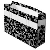 Personifizieren Sie: Über dem Hügel-90. Große Geschenktüte (Rückseite Schrägansicht)