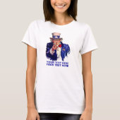 Personifizieren Sie Uncle Sam T-Shirt (Vorderseite)