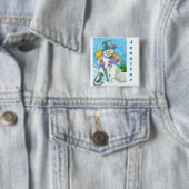 Personifizieren Sie WeihnachtsStrumpf-Knöpfe Button (Beispiel)