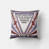 Personifizieren Sie Winston- Kissen (Rückseite)