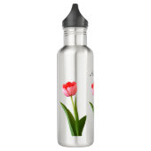 Personifizieren Sie: Zacken Sie Edelstahlflasche (Links)