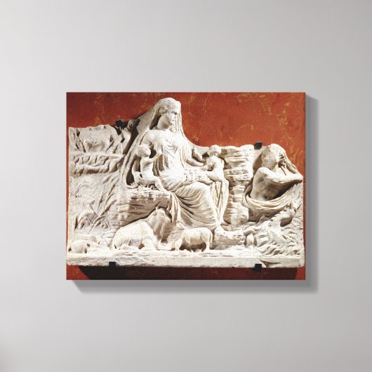 Personifizierung der Mutter Erde, allegorisch oder Leinwanddruck (Vorderseite)