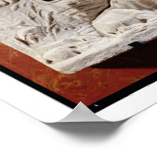 Personifizierung der Mutter Erde, allegorisch oder Poster (Ecke)