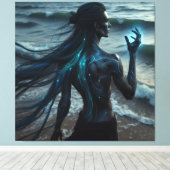 Personifizierung des Ozeans Leinwanddruck (Insitu (Holzboden))