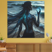 Personifizierung des Ozeans Leinwanddruck (Insitu (Wohnzimmer))