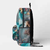 PERSONILIZE TEXT AND PICTURE BEDRUCKTER RUCKSACK (Rechts)