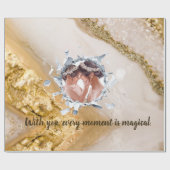 PERSONILIZE TEXT AND PICTURE GESCHENKPAPIER (Flach)