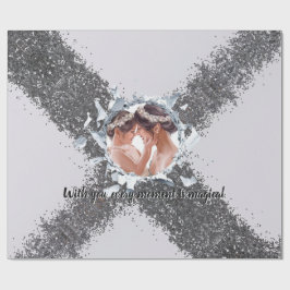 PERSONILIZE TEXT AND PICTURE  GESCHENKPAPIER