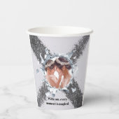 PERSONILIZE TEXT AND PICTURE PAPPBECHER (Rückseite)