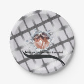 PERSONILIZE TEXT AND PICTURE PAPPTELLER (Vorderseite)