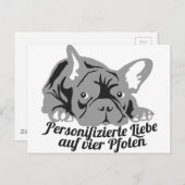 PersoniŌ Postkarte (Vorne/Hinten)