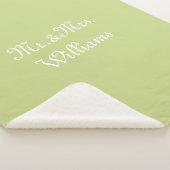 Personize Couple's Nachname, Mr. & Mrs. avocado Sherpadecke (3/4)