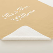 Personize Couple's Nachname, Mr. & Mrs. Camel Sherpadecke (3/4)