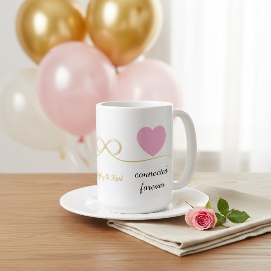 Personized Elegant Coffee Mug Gift for Couple Kaffeetasse