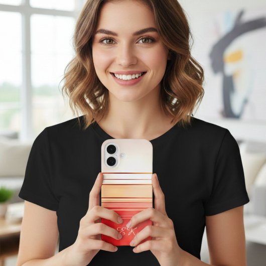 Personized Minimalist Designed iPhone Case