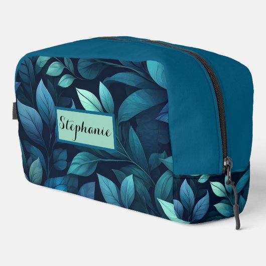 Personized Modern Elegant Toiletry Bag Waschbeutel (Rechte Ecke)