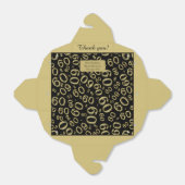 Persönlich: 60. Geburtstagsparty Gold/Schwarz Geschenkschachtel (Ungefaltet)