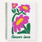 Persönlich Florales Notizblock (Vorderseite)