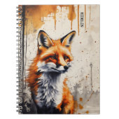 PERSÖNLICH: Fox | Notebook-Journal Notizblock (Vorderseite)