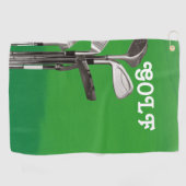 Persönlich gestalten Sie Ihr Golfspiel mit individ Golfhandtuch (Horizontal)