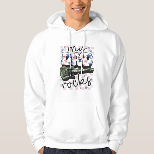 Persönlich gestalten Sie Ihren Vater individuell Hoodie (Vorderseite)