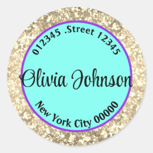 Persönlich glänzende Aufkleber