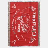 Persönlich haben Sie sich glücklich wenig Weihnach Decke (Vorderseite Vertikal)
