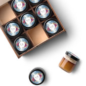 Persönlich, Himmelsfloral Gefallen / Umschlag Aufk Runder Aufkleber