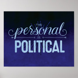 Persönlich ist politisch - 11x14 Print Poster