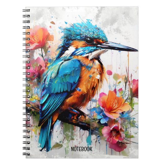 PERSÖNLICH: Kingfisher | Notebook-Journal Notizblock (Vorderseite)