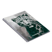 PERSÖNLICH: Leopard | Notebook-Journal Notizblock (Rechte Seite)
