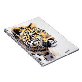 PERSÖNLICH: Leopard | Notebook-Journal Notizblock (Rechte Seite)
