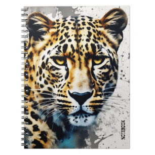 PERSÖNLICH: Leopard   Notebook-Journal Notizblock