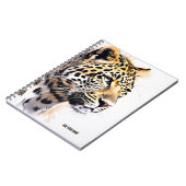 PERSÖNLICH: Leopard | Notebook-Journal Notizblock (Linke Seite)
