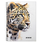 PERSÖNLICH: Leopard | Notebook-Journal Notizblock (Vorderseite)