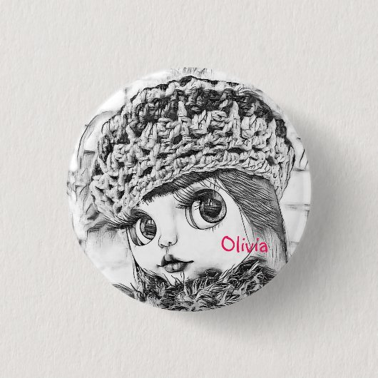 Persönlich, persönlich, Geburtstag Button (Vorderseite)