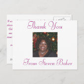 persönlich postkarte (Vorne/Hinten)