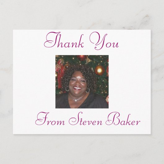 persönlich postkarte (Vorderseite)