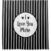 Persönlich sagen, was ich Sie mehr Liebe Duschvorhang (Vorderseite)