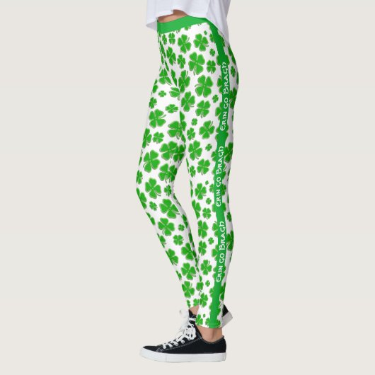 Persönlich: St Patrick's Erin Go Bragh Kleeblatts Leggings (Links)
